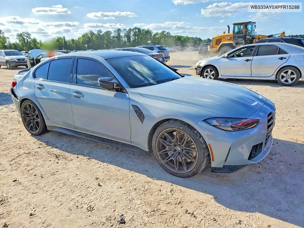 2023 BMW M3 Competition VIN: WBS33AY0XPFR15288 Lot: 53408446