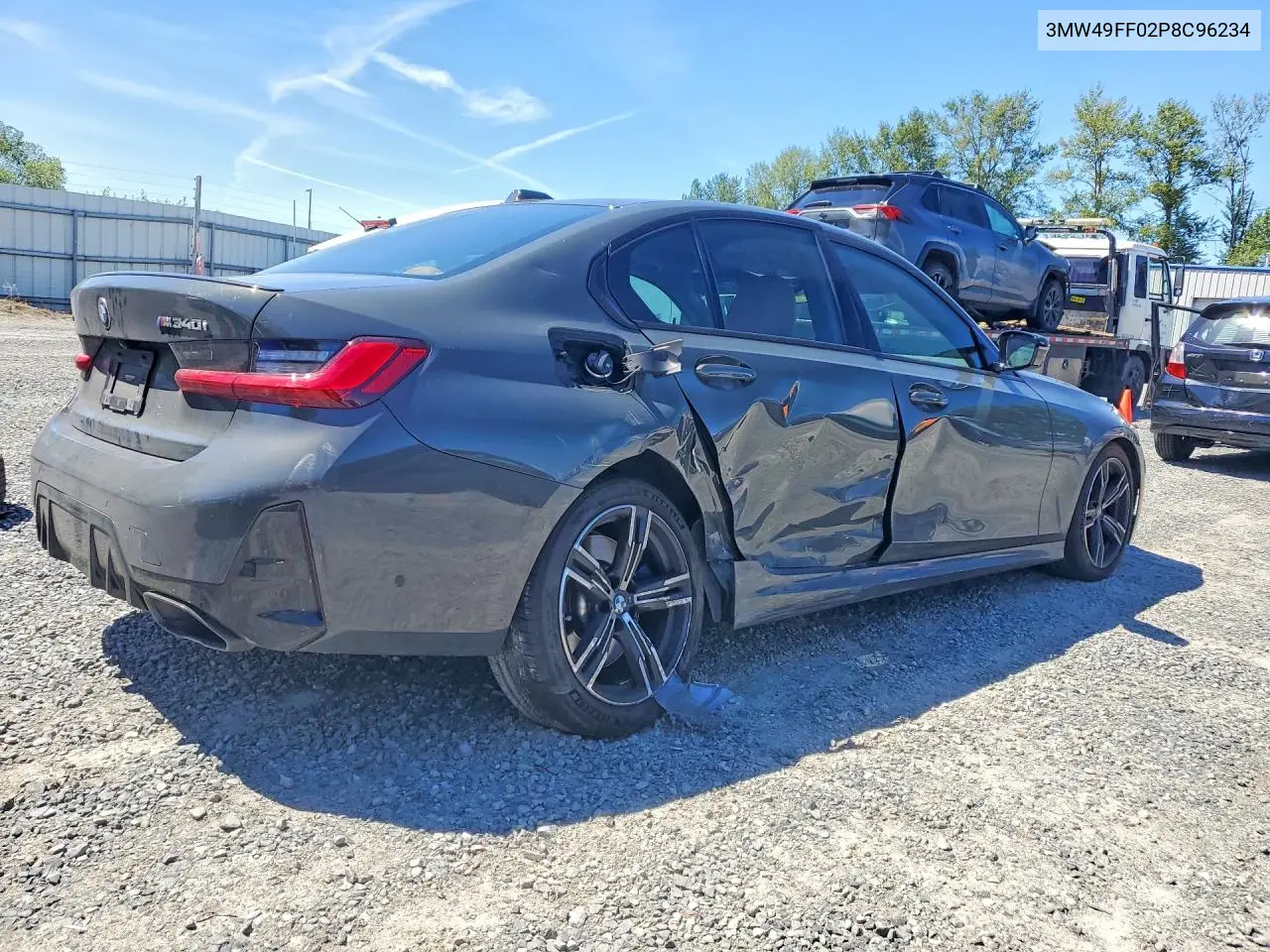 2023 BMW M340Xi VIN: 3MW49FF02P8C96234 Lot: 57435296