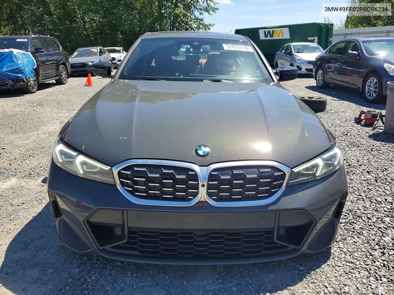 2023 BMW M340Xi VIN: 3MW49FF02P8C96234 Lot: 57435296