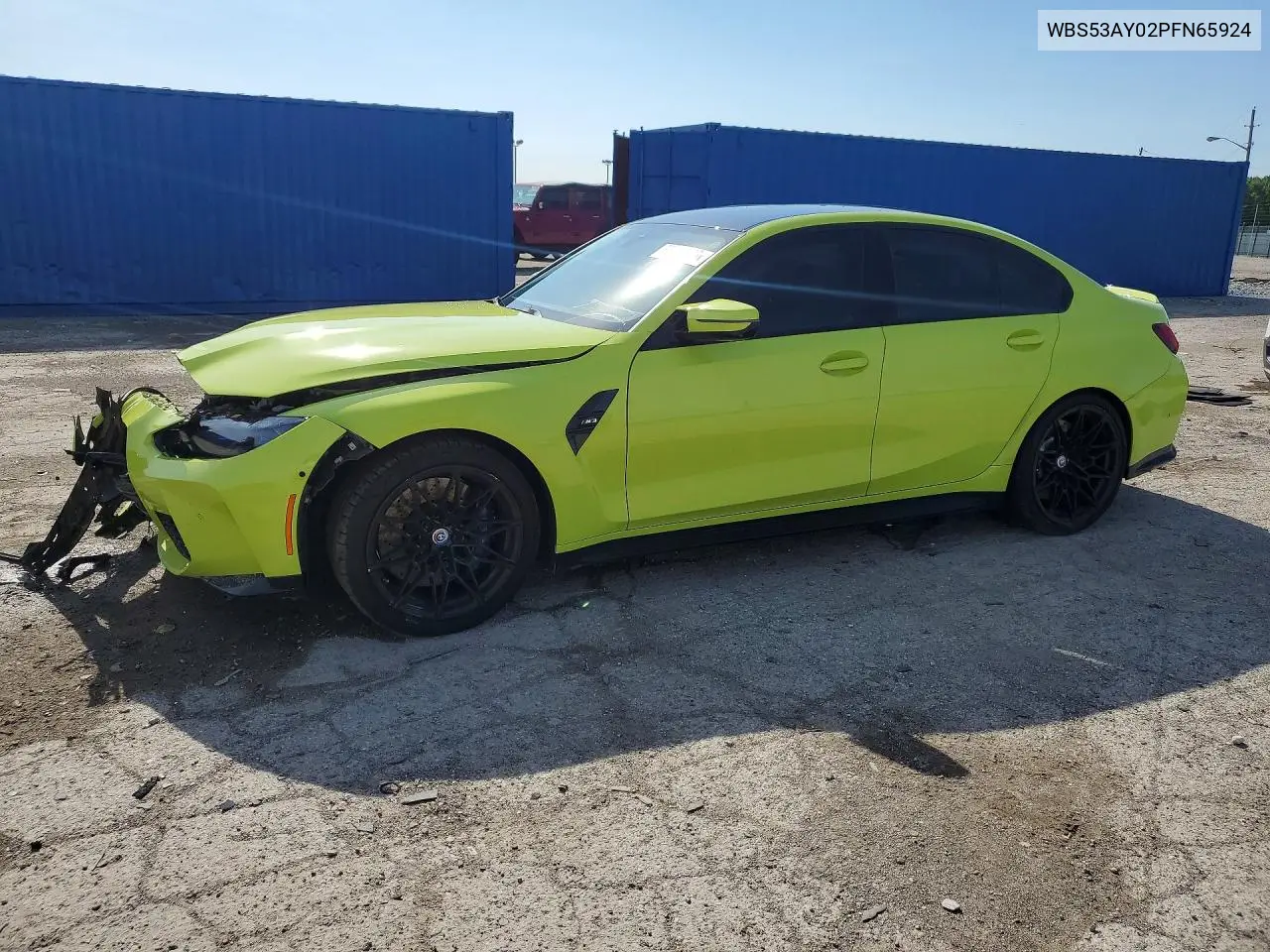 2023 BMW M3 VIN: WBS53AY02PFN65924 Lot: 57660196