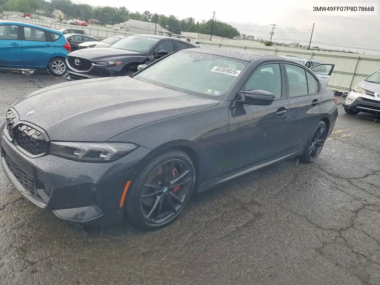2023 BMW M340Xi VIN: 3MW49FF07P8D78668 Lot: 60369026