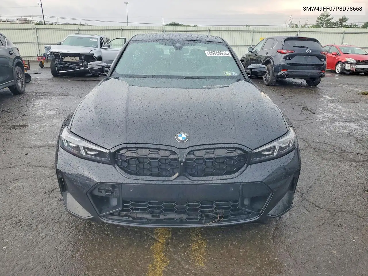 2023 BMW M340Xi VIN: 3MW49FF07P8D78668 Lot: 60369026