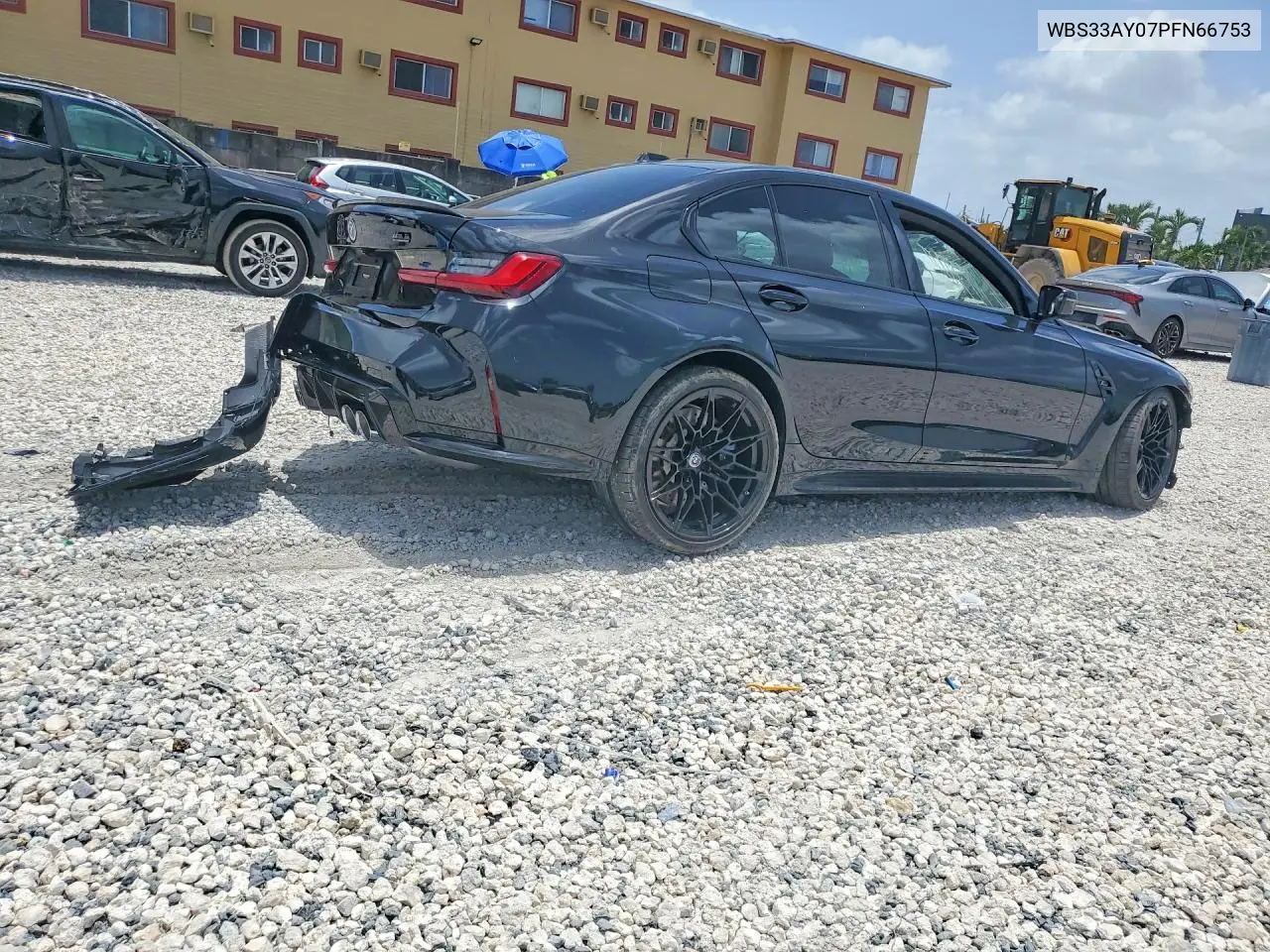 2023 BMW M3 Competition VIN: WBS33AY07PFN66753 Lot: 60635276