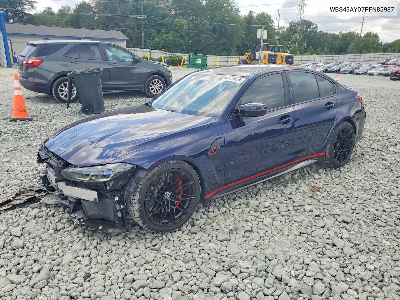 2023 BMW M3 Competition VIN: WBS43AY07PFN85937 Lot: 85458055