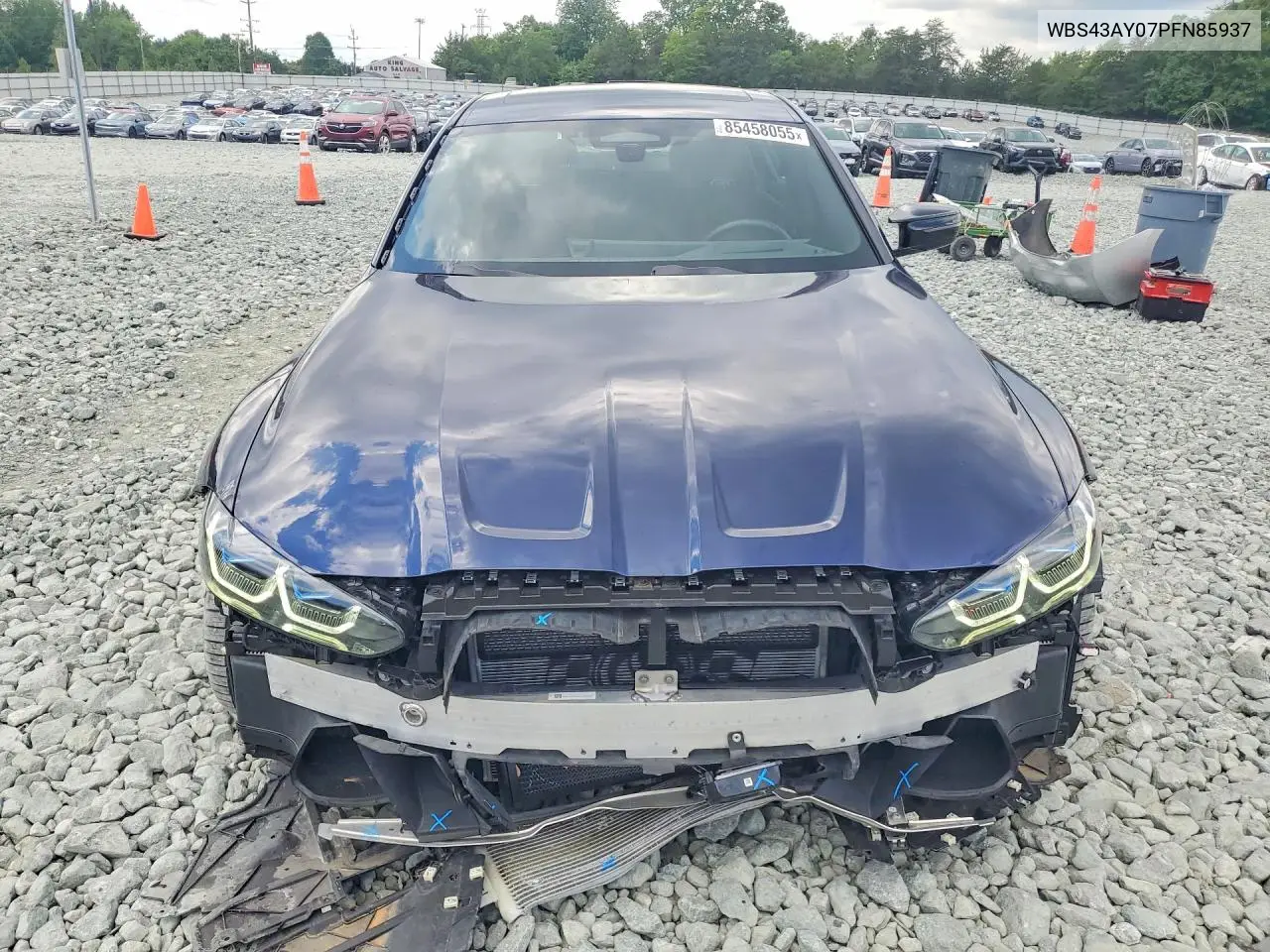 2023 BMW M3 Competition VIN: WBS43AY07PFN85937 Lot: 85458055