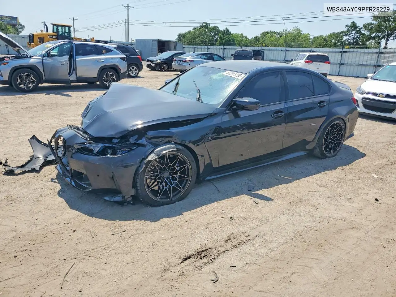 2023 BMW M3 Competition VIN: WBS43AY09PFR28229 Lot: 85995295