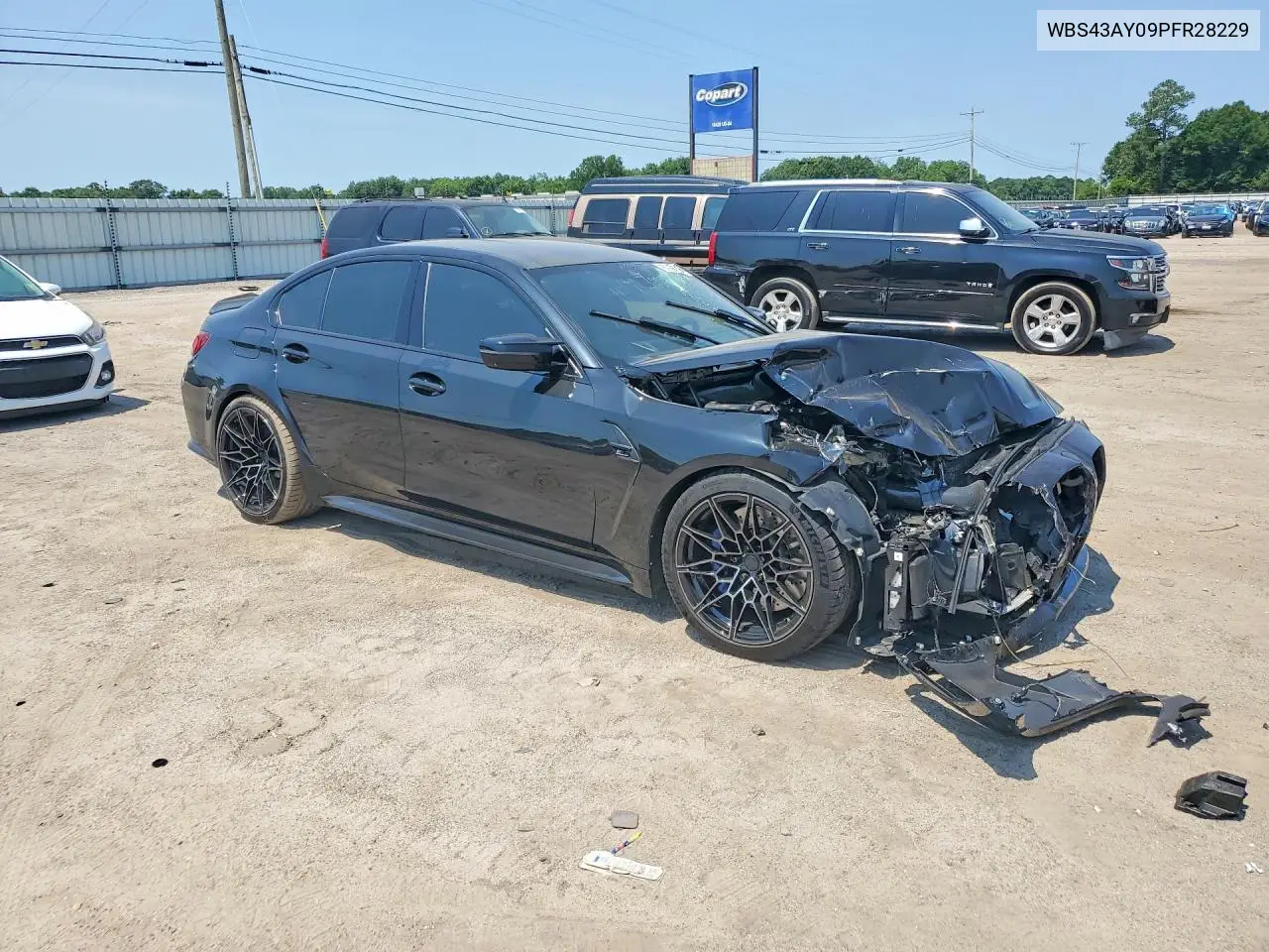 2023 BMW M3 Competition VIN: WBS43AY09PFR28229 Lot: 85995295