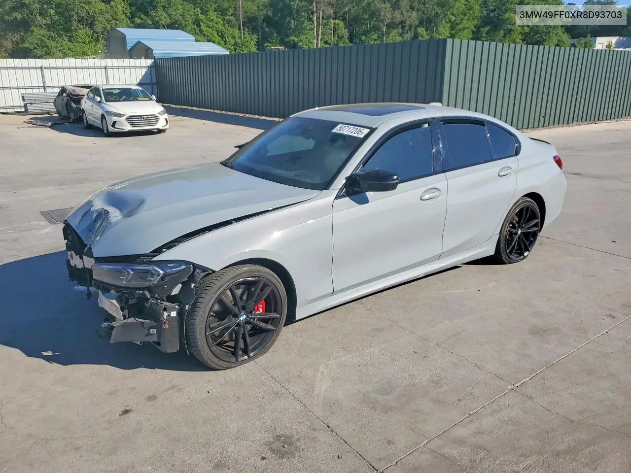 2024 BMW M340Xi VIN: 3MW49FF0XR8D93703 Lot: 50717206