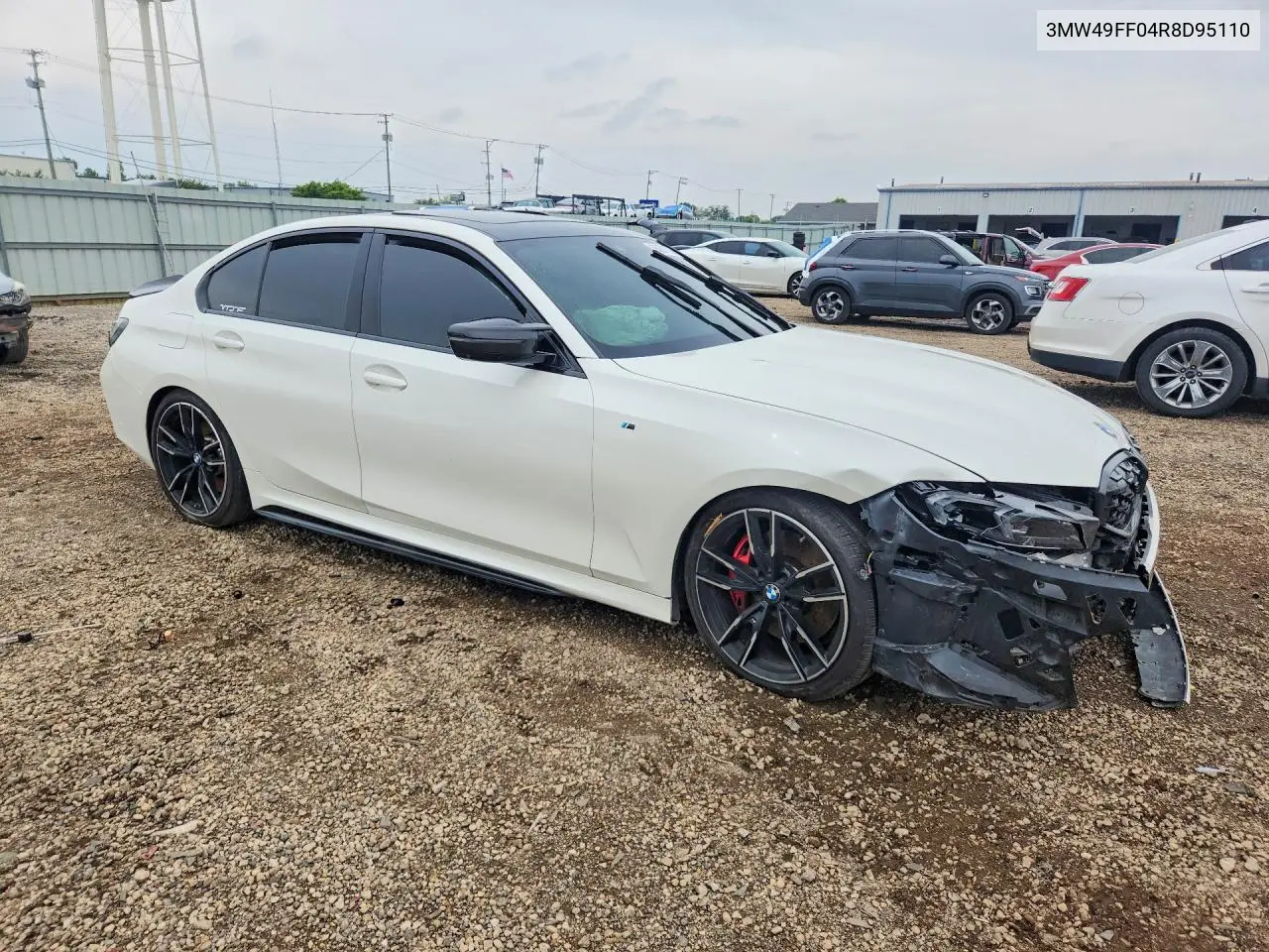 2024 BMW M340Xi VIN: 3MW49FF04R8D95110 Lot: 56250786