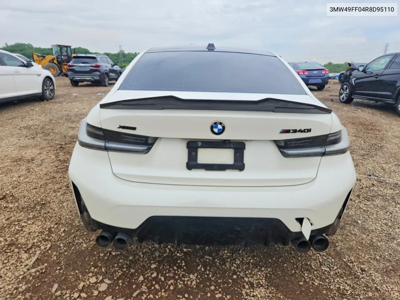 2024 BMW M340Xi VIN: 3MW49FF04R8D95110 Lot: 56250786