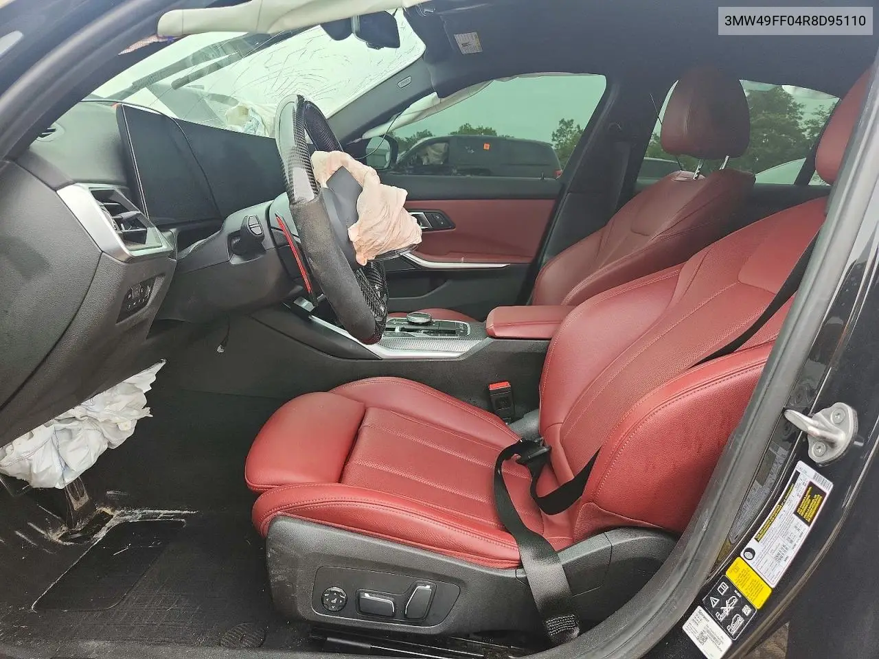 2024 BMW M340Xi VIN: 3MW49FF04R8D95110 Lot: 56250786