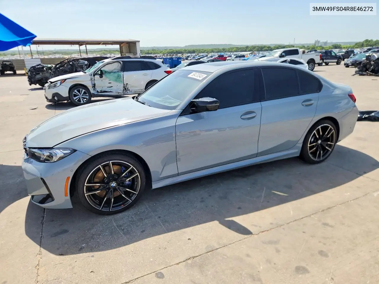 2024 BMW M340I VIN: 3MW49FS04R8E46272 Lot: 58470346