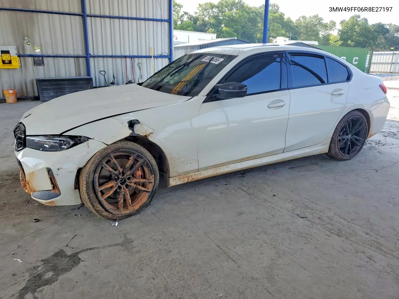 2024 BMW M340Xi VIN: 3MW49FF06R8E27197 Lot: 58625366