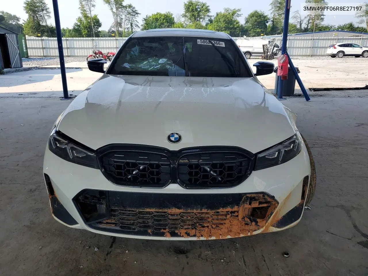 2024 BMW M340Xi VIN: 3MW49FF06R8E27197 Lot: 58625366