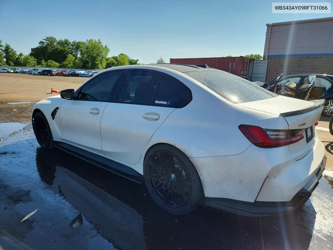 2024 BMW M3 Competition VIN: WBS43AY09RFT31066 Lot: 59644136