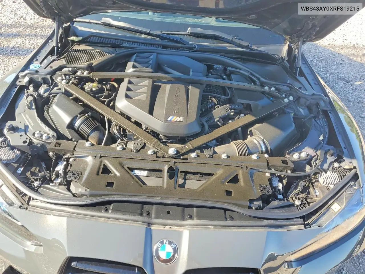 2024 BMW M3 Competition VIN: WBS43AY0XRFS19215 Lot: 60742986