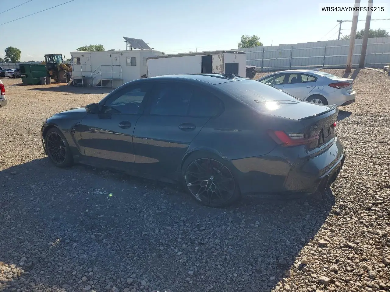 2024 BMW M3 Competition VIN: WBS43AY0XRFS19215 Lot: 60742986