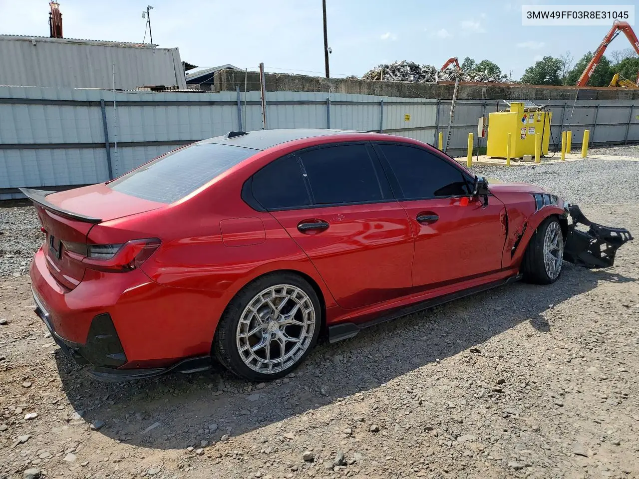 2024 BMW M340Xi VIN: 3MW49FF03R8E31045 Lot: 60751766