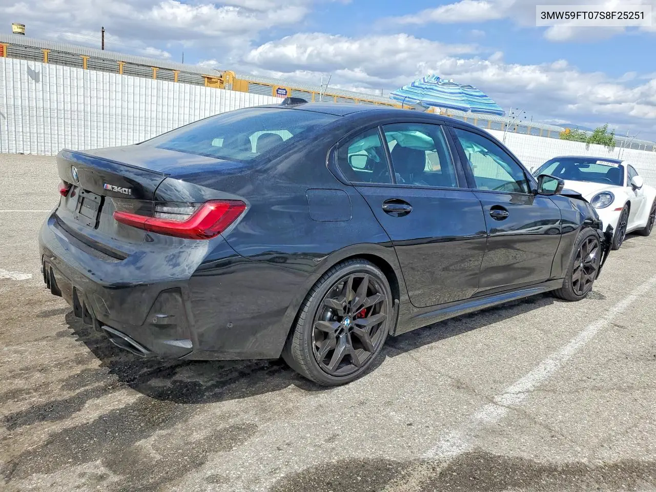 2025 BMW M340I VIN: 3MW59FT07S8F25251 Lot: 51476226