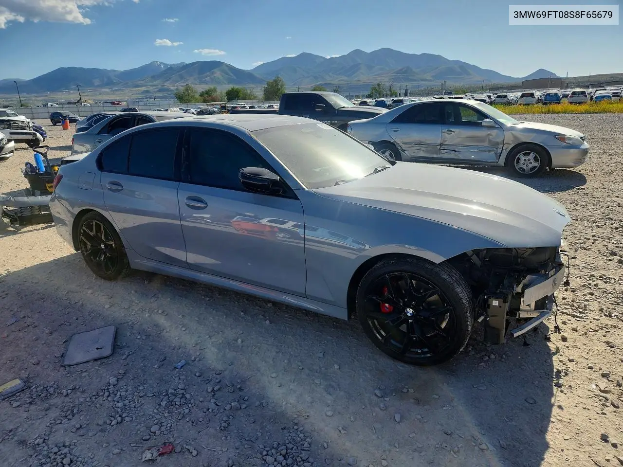 2025 BMW M340Xi VIN: 3MW69FT08S8F65679 Lot: 51630976