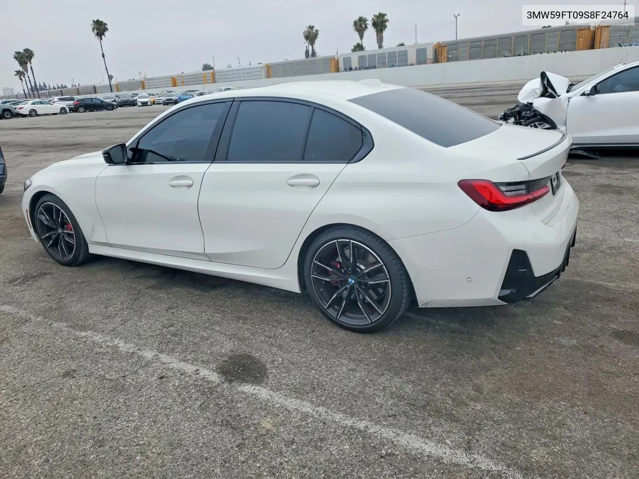 2025 BMW M340I VIN: 3MW59FT09S8F24764 Lot: 53384846