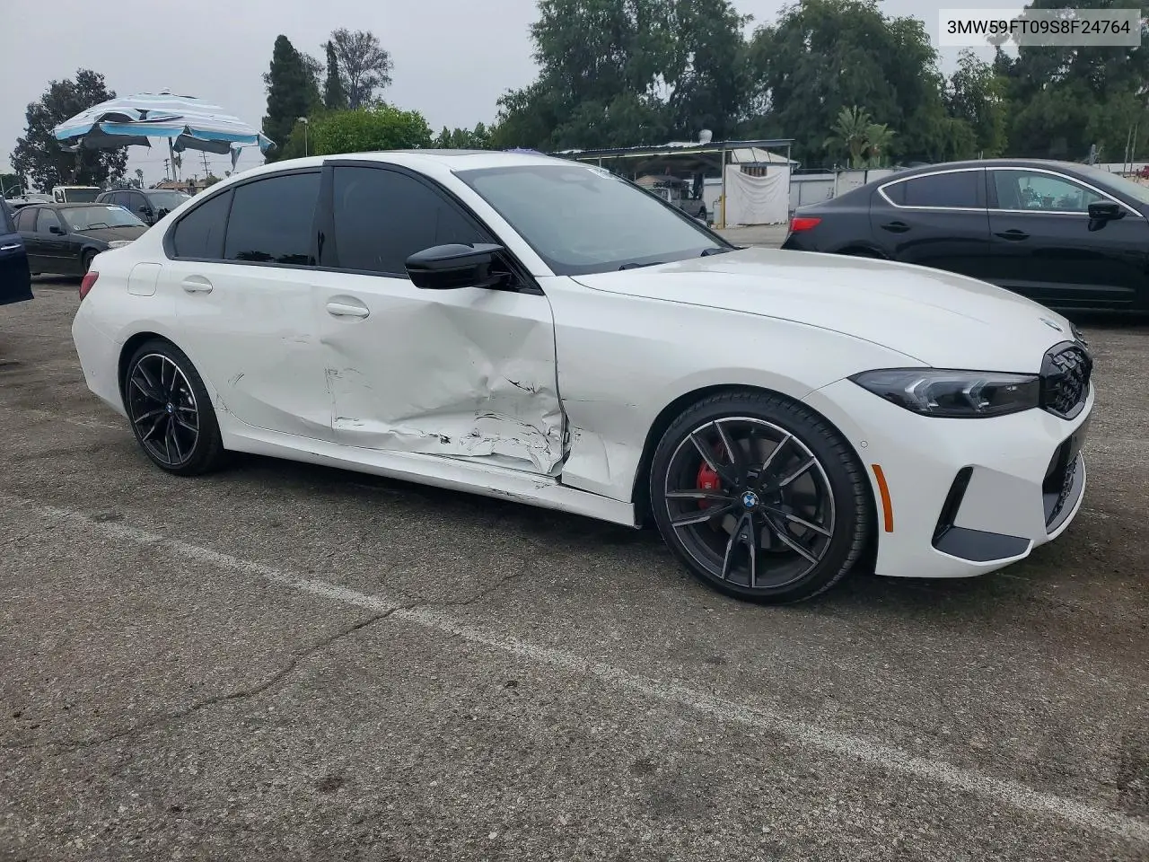 2025 BMW M340I VIN: 3MW59FT09S8F24764 Lot: 53384846