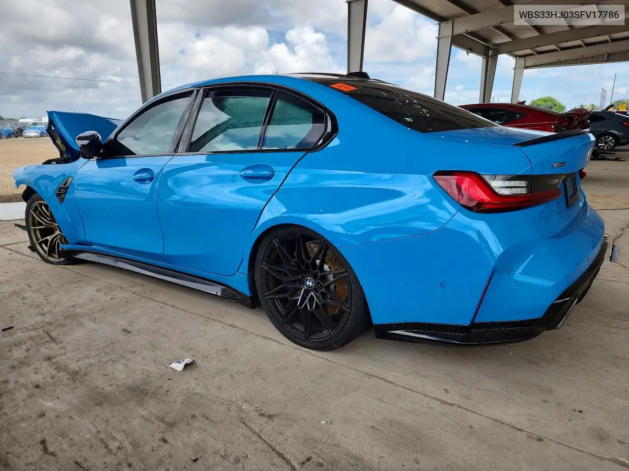 2025 BMW M3 Competition VIN: WBS33HJ03SFV17786 Lot: 54076326