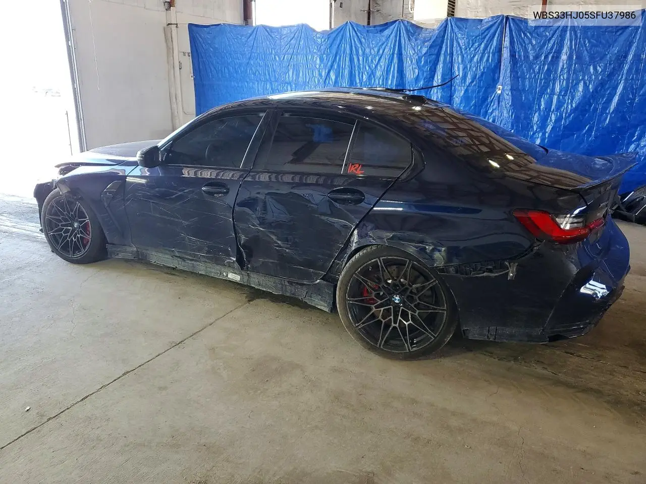 2025 BMW M3 Competition VIN: WBS33HJ05SFU37986 Lot: 55346126