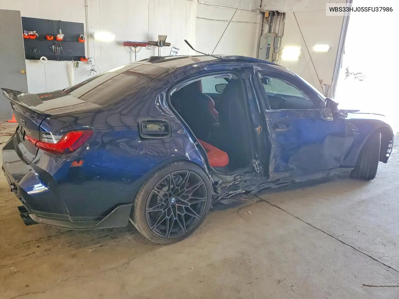 2025 BMW M3 Competition VIN: WBS33HJ05SFU37986 Lot: 55346126