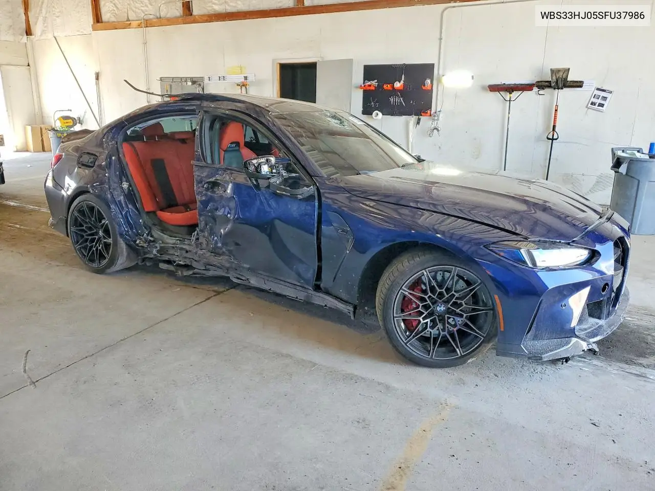 2025 BMW M3 Competition VIN: WBS33HJ05SFU37986 Lot: 55346126