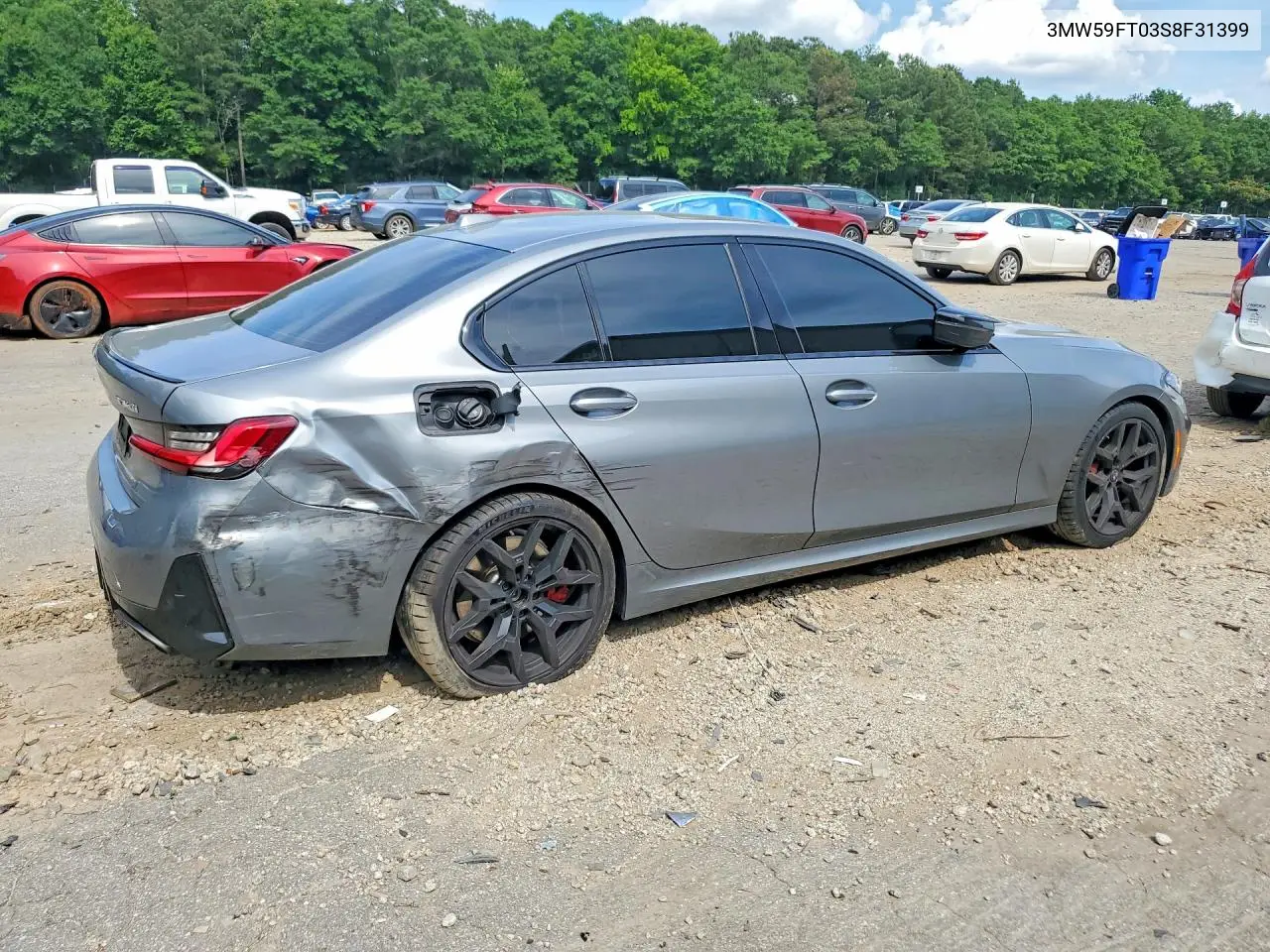 2025 BMW M340I VIN: 3MW59FT03S8F31399 Lot: 56515946