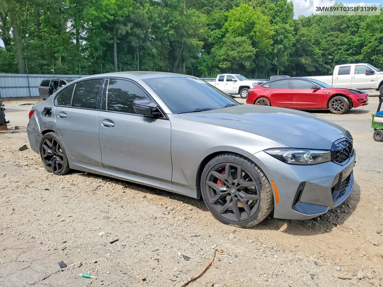 2025 BMW M340I VIN: 3MW59FT03S8F31399 Lot: 56515946