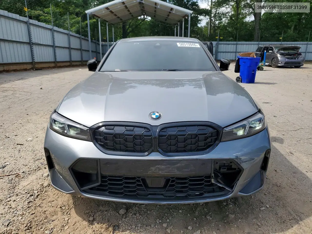 2025 BMW M340I VIN: 3MW59FT03S8F31399 Lot: 56515946