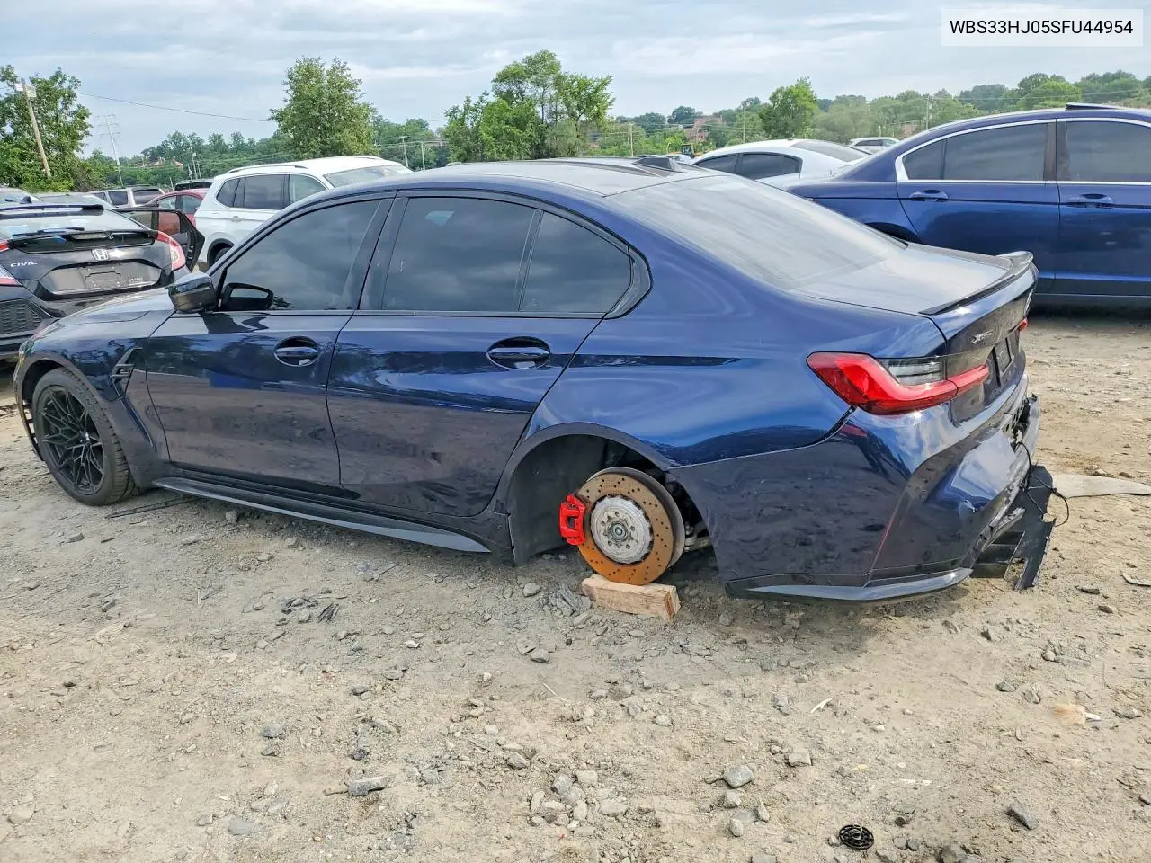 2025 BMW M3 Competition VIN: WBS33HJ05SFU44954 Lot: 58262786