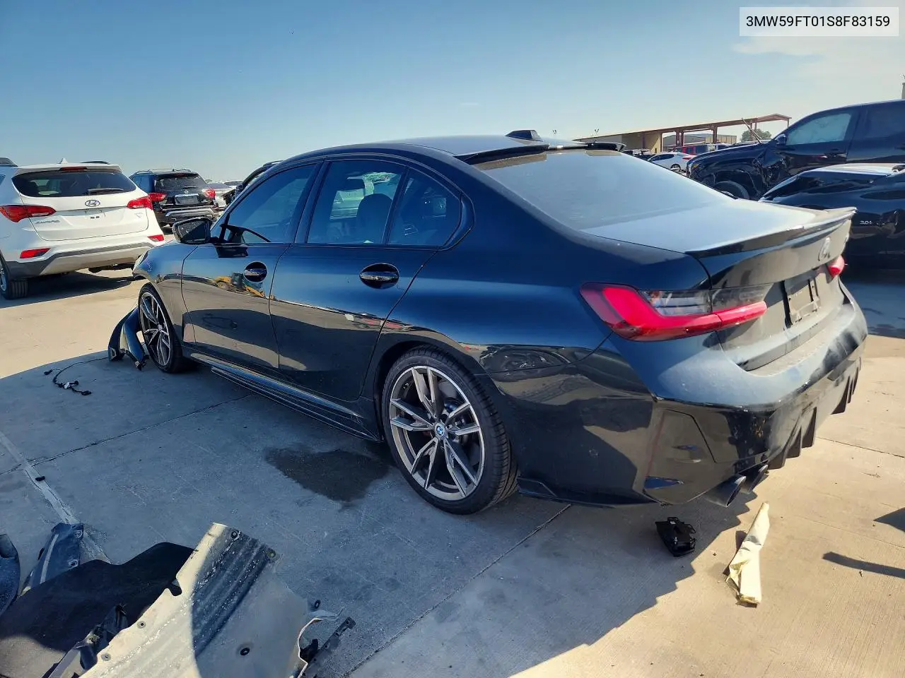 2025 BMW M340I VIN: 3MW59FT01S8F83159 Lot: 59868016