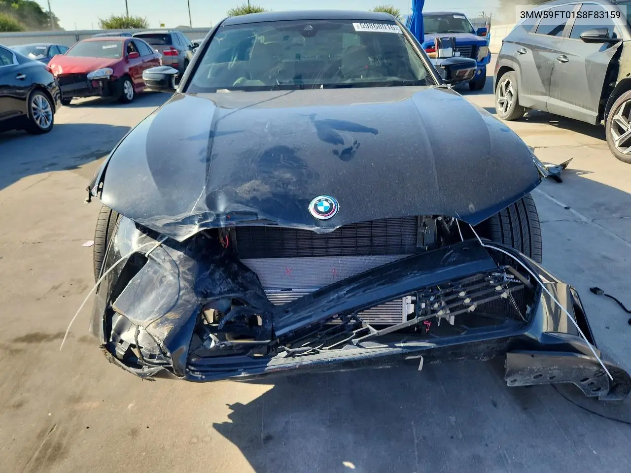 2025 BMW M340I VIN: 3MW59FT01S8F83159 Lot: 59868016