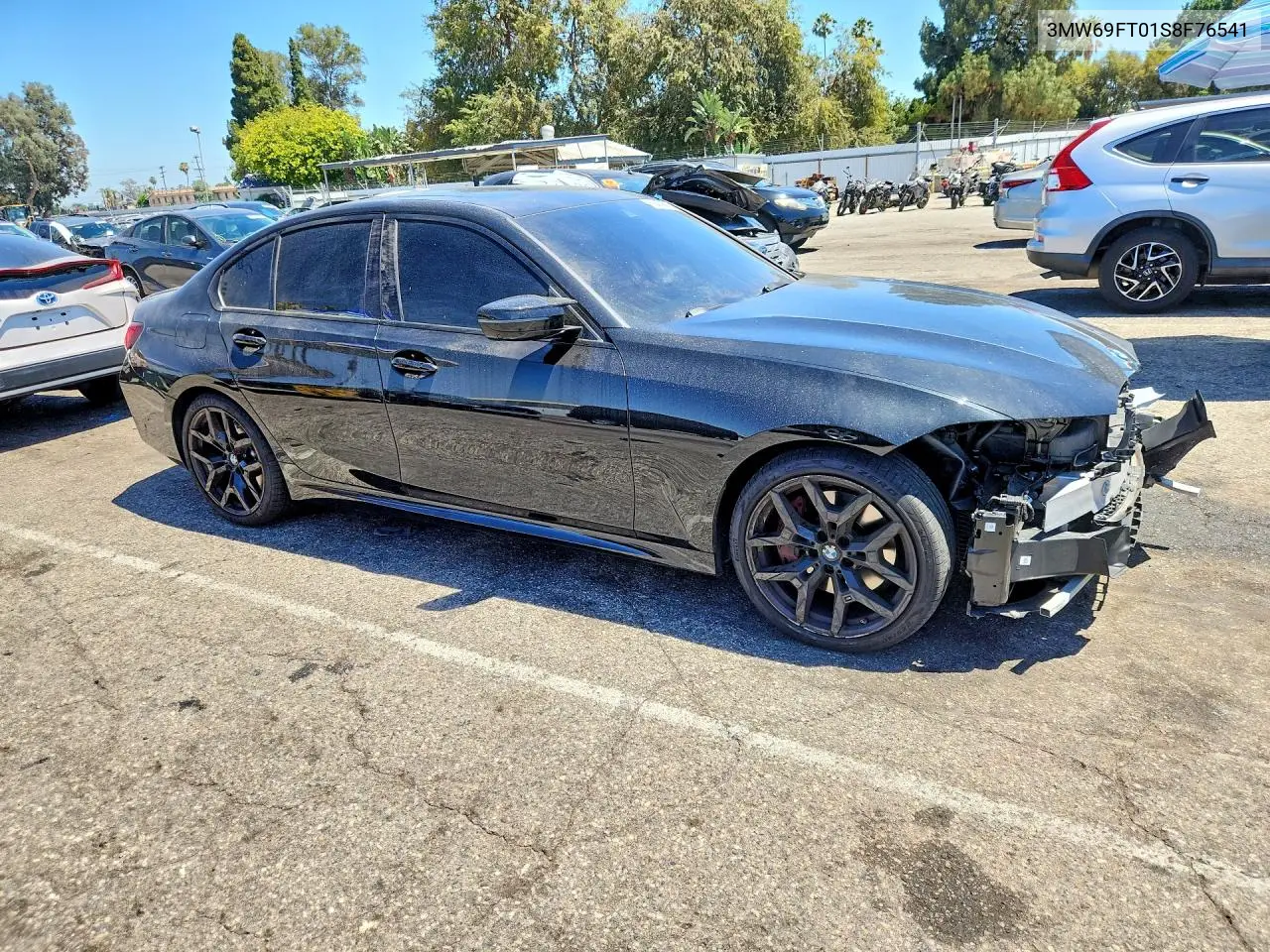 2025 BMW M340Xi VIN: 3MW69FT01S8F76541 Lot: 60479586