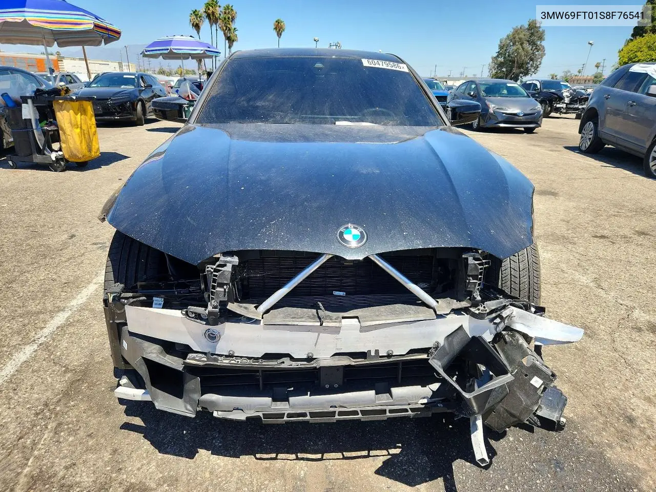 2025 BMW M340Xi VIN: 3MW69FT01S8F76541 Lot: 60479586
