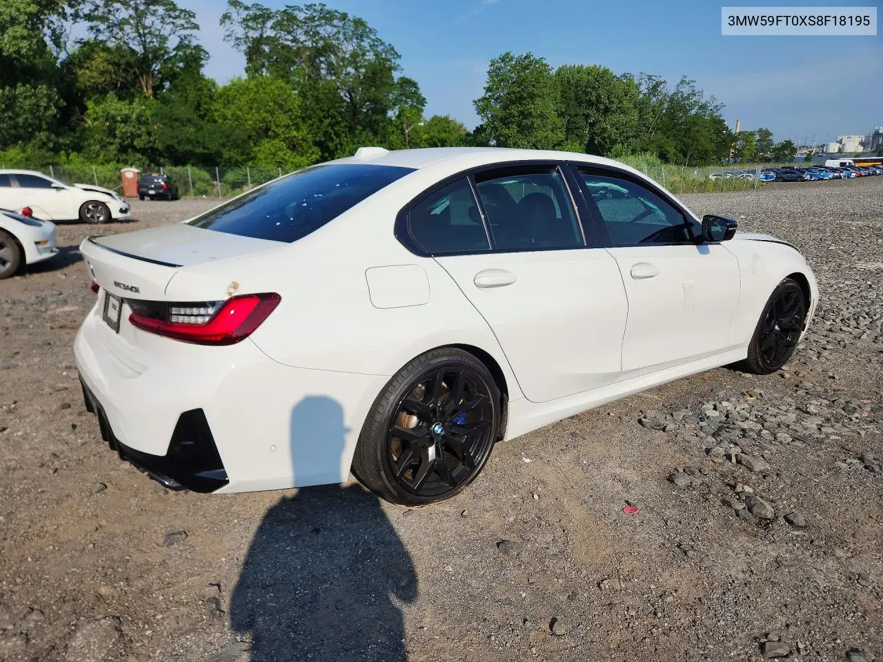2025 BMW M340I VIN: 3MW59FT0XS8F18195 Lot: 61247386