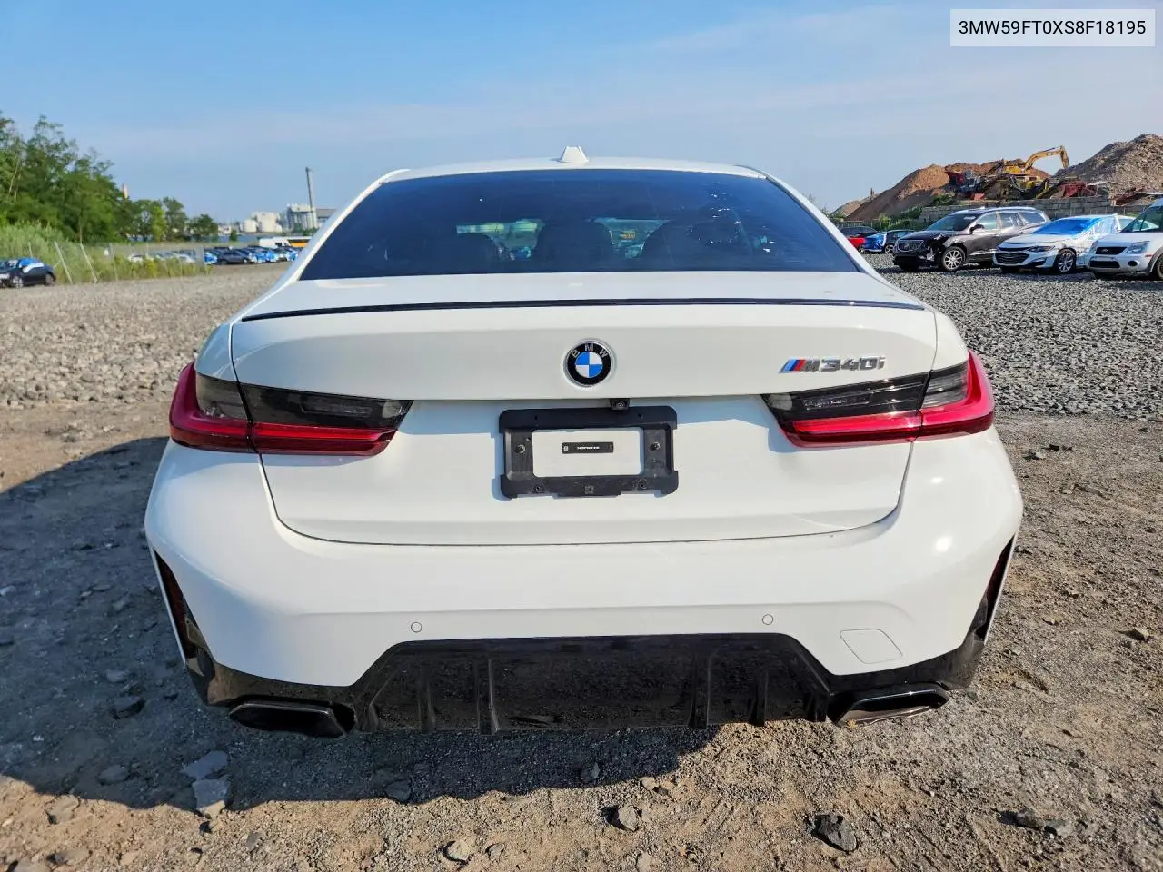 2025 BMW M340I VIN: 3MW59FT0XS8F18195 Lot: 61247386