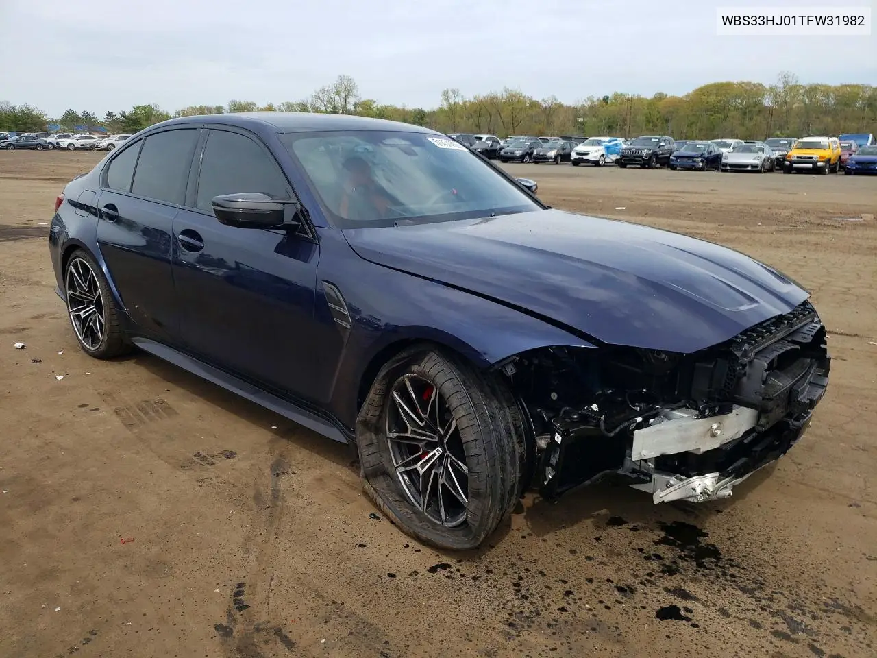 2026 BMW M3 Competition VIN: WBS33HJ01TFW31982 Lot: 51434456
