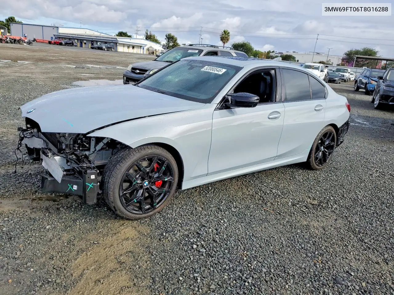 2026 BMW M340Xi VIN: 3MW69FT06T8G16288 Lot: 52080546