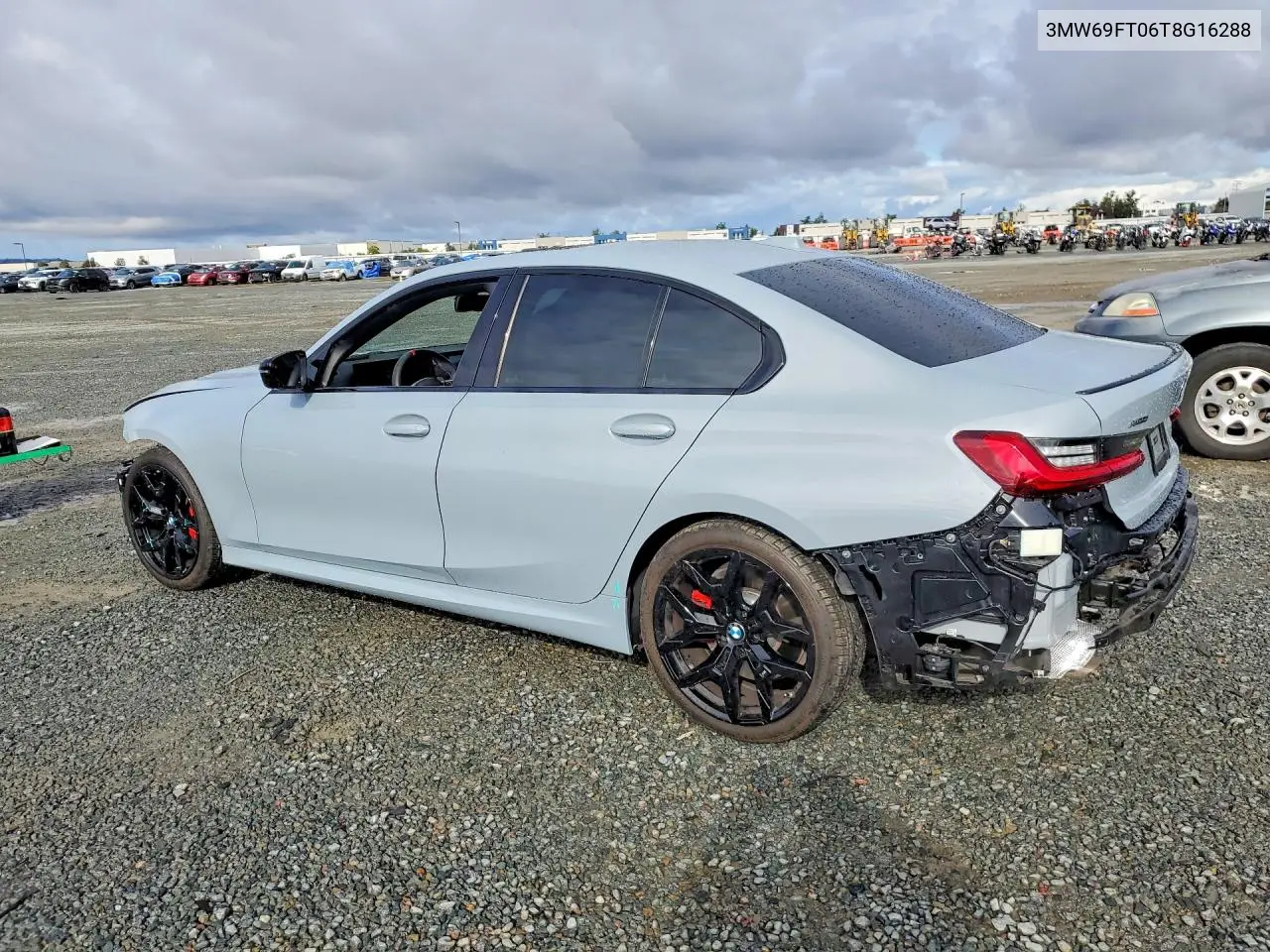 2026 BMW M340Xi VIN: 3MW69FT06T8G16288 Lot: 52080546