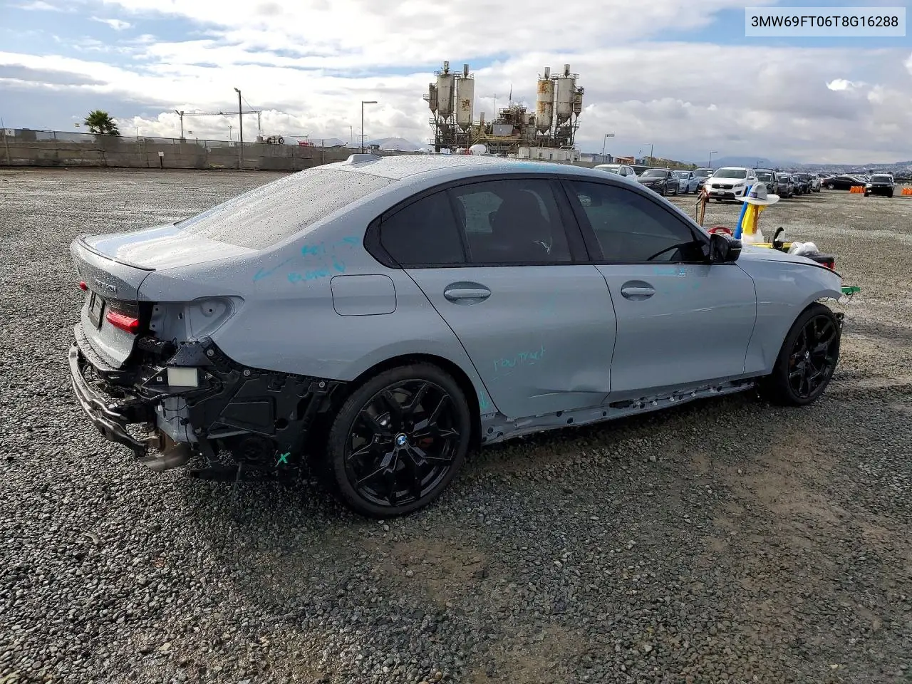 2026 BMW M340Xi VIN: 3MW69FT06T8G16288 Lot: 52080546