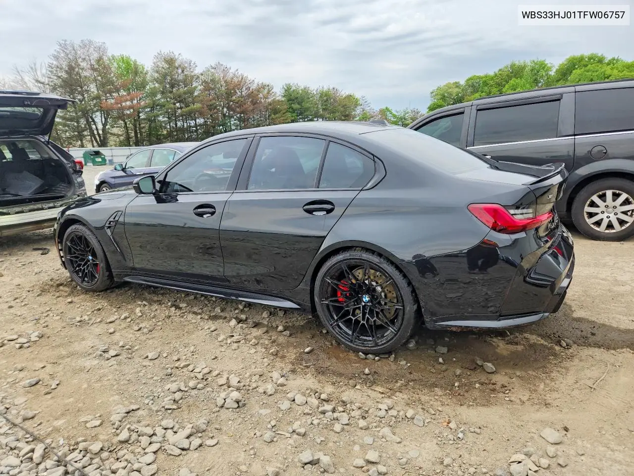 2026 BMW M3 Competition VIN: WBS33HJ01TFW06757 Lot: 52713546
