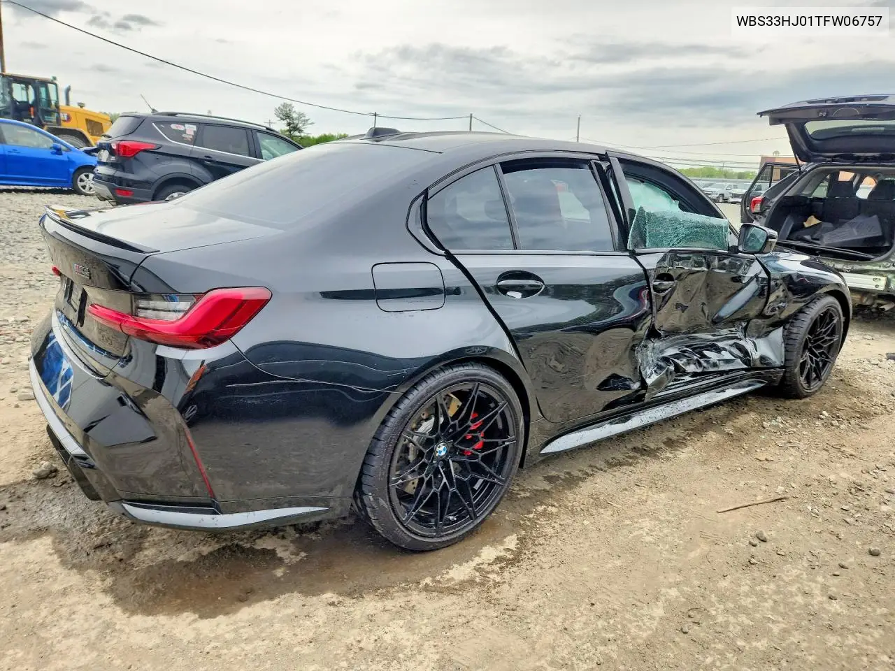2026 BMW M3 Competition VIN: WBS33HJ01TFW06757 Lot: 52713546