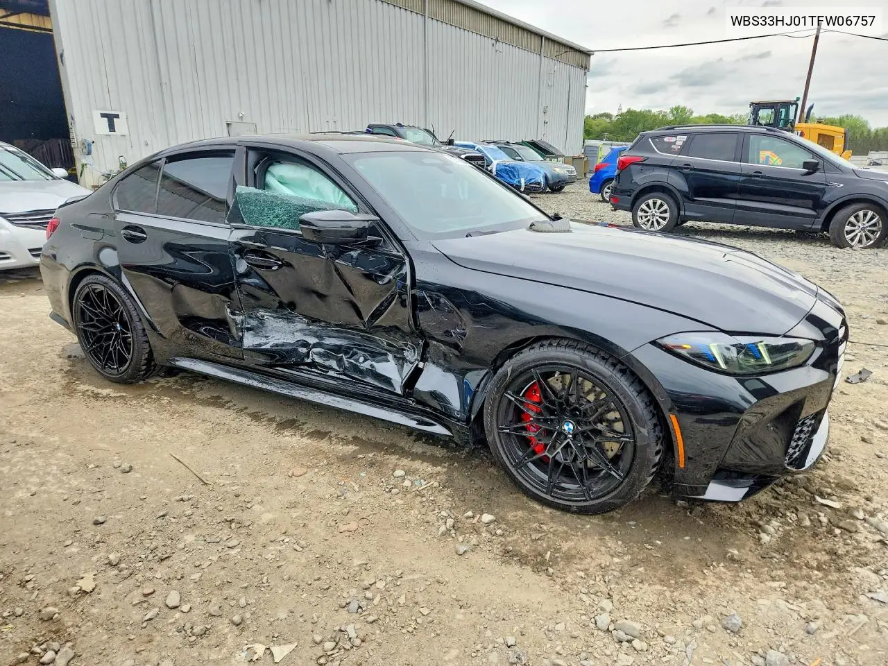 2026 BMW M3 Competition VIN: WBS33HJ01TFW06757 Lot: 52713546