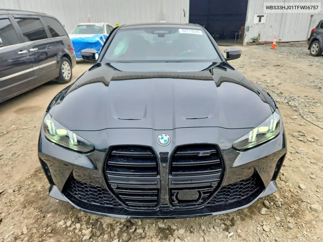 2026 BMW M3 Competition VIN: WBS33HJ01TFW06757 Lot: 52713546