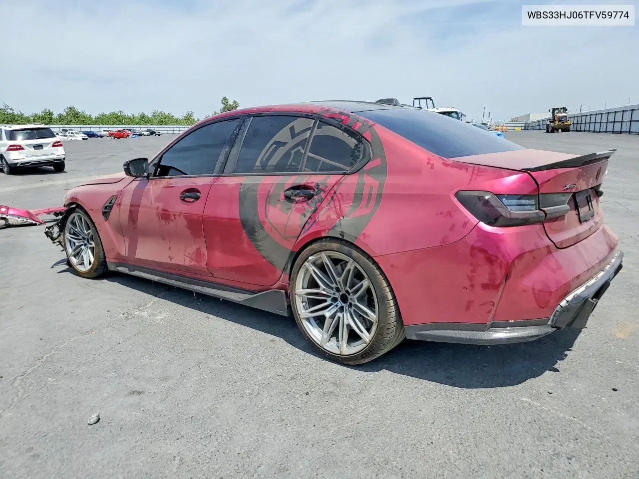 2026 BMW M3 Competition VIN: WBS33HJ06TFV59774 Lot: 54328216