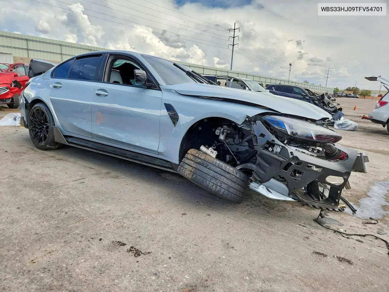 2026 BMW M3 Competition VIN: WBS33HJ09TFV54701 Lot: 54553716